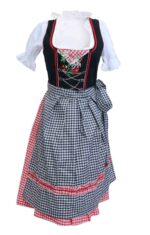 Gorgeous Dirndl Cherry Black For Women
