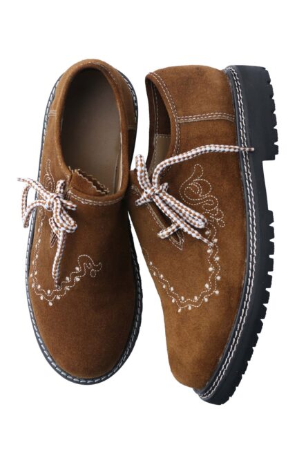 Comfortable Shoes Lederhosen Camel Brown SHO-04