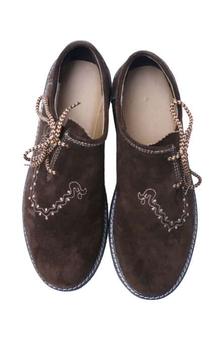 Elegant Shoes Traditional Dark Brown SHO-05