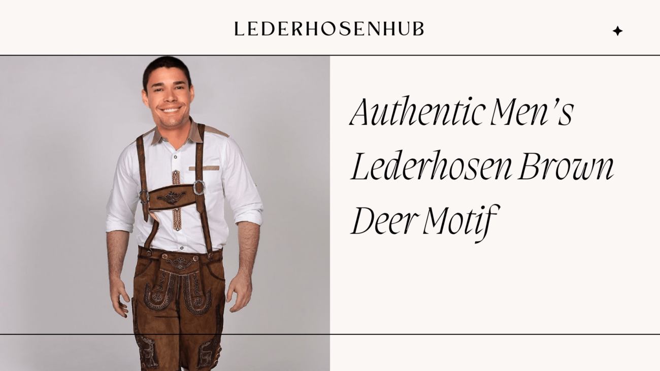 Authentic Men’s Lederhosen