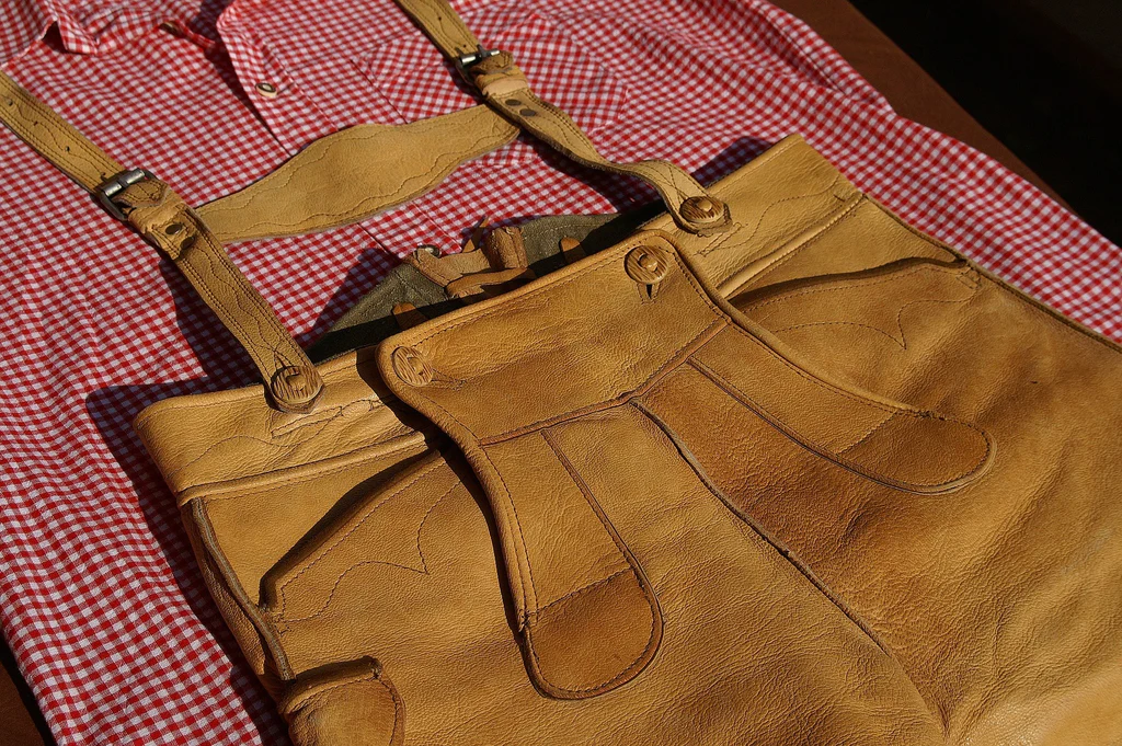 Traditional lederhosen