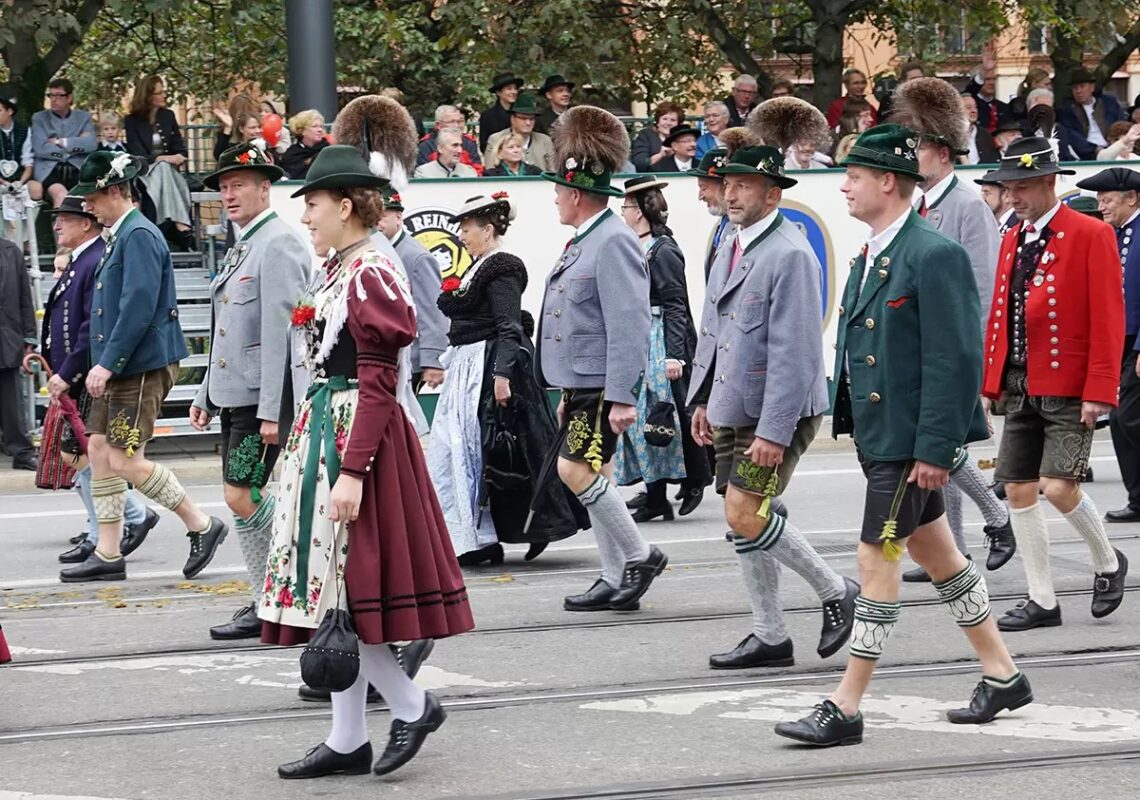 Traditional Bavarian Authentic Lederhosen
